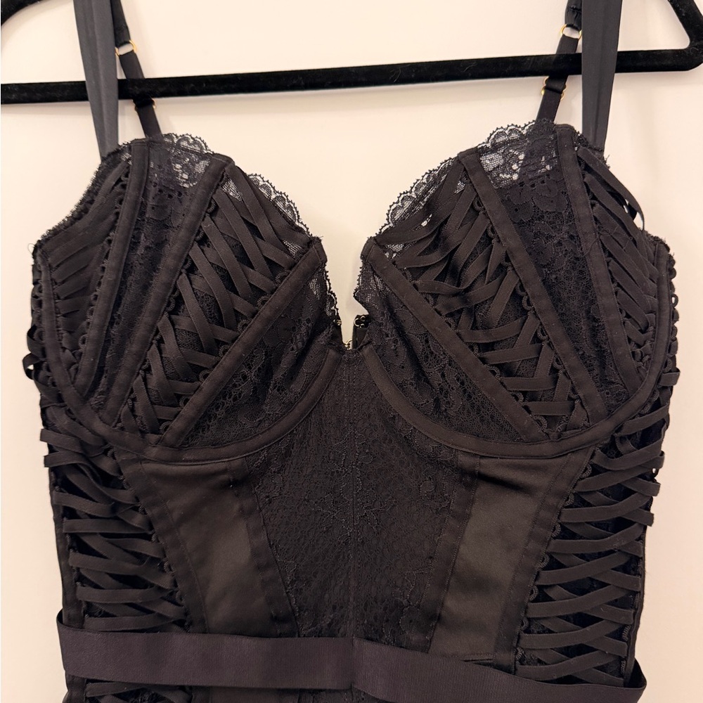 Agent Provocateur Elegant Black Midi Dress - Picture 2 of 4